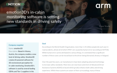 Arm Case Study: Emotion3D’s In-Cabin Monitoring Software Sets New Driving Safety Standards