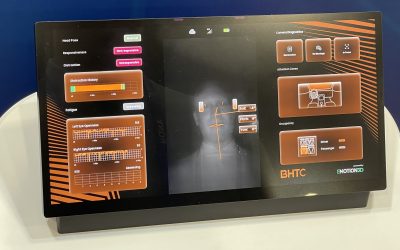 Camera-Behind-Display Driver Monitoring System Unveiled by BHTC and emotion3D at CES 2025